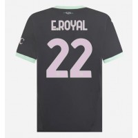 Pánský Fotbalový dres AC Milan Emerson Royal #22 2024-25 Třetí Krátký Rukáv